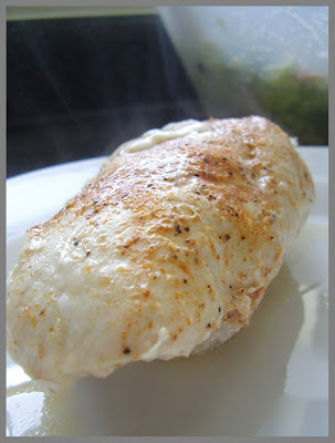 Filete de pollo con jamón y queso