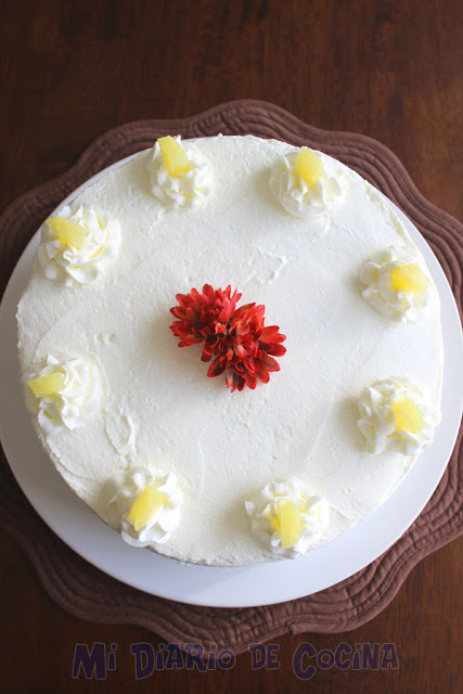 Torta ideal de piña para el Día de la Madre Torta ideal de piña para el Día de la Madre