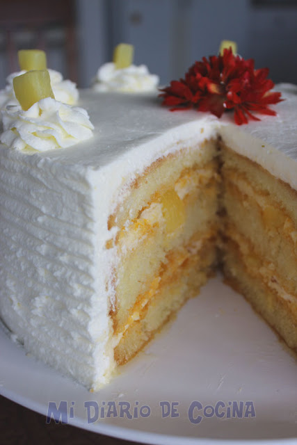 Torta ideal de piña para el Día de la Madre Torta ideal de piña para el Día de la Madre