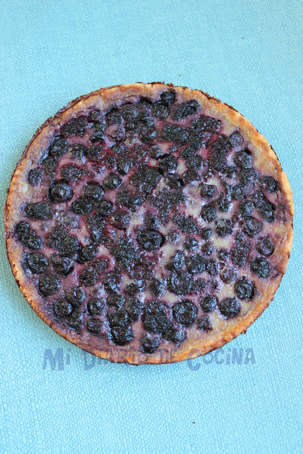 Tarta de arándanos