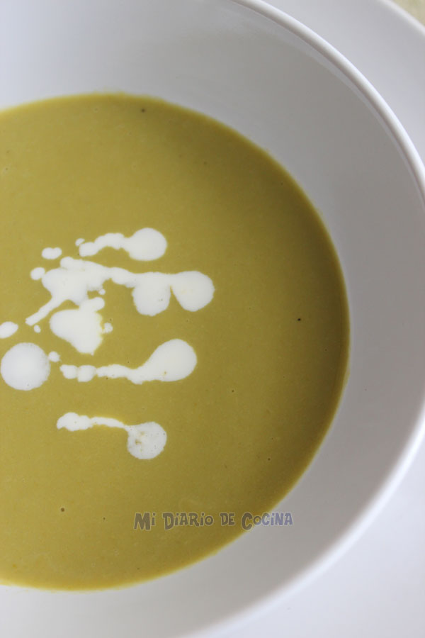 Crema de espárragos