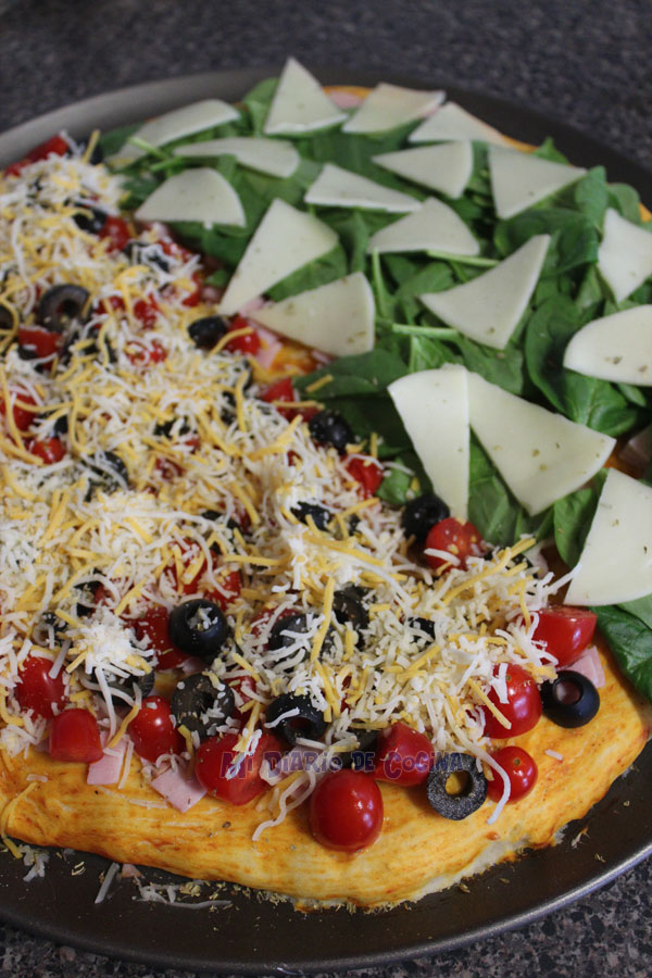 Masa base para pizza Masa base para pizza