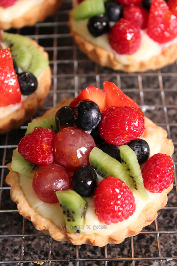Tartaletas de frutas Tartaletas de frutas