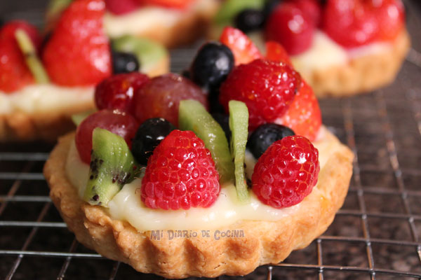 Tartaletas de frutas Tartaletas de frutas