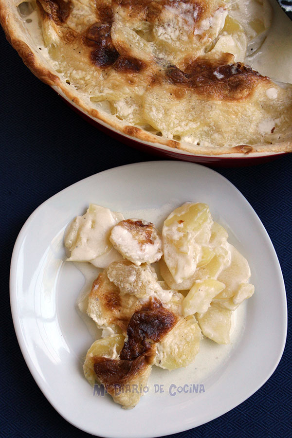 Papas horneadas a la crema