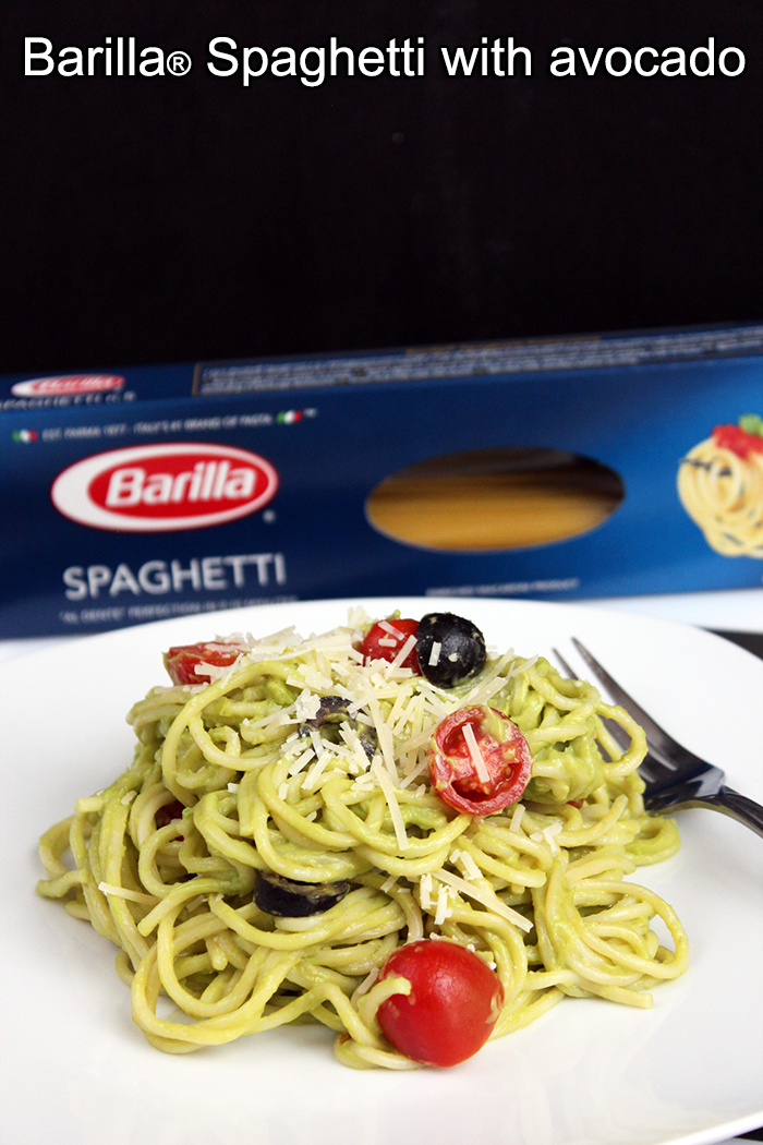 Barilla® Spaghetti con guacamole (palta) Barilla® Spaghetti con guacamole (palta)
