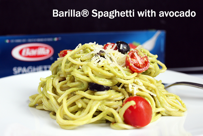 Barilla® Spaghetti con guacamole (palta) Barilla® Spaghetti con guacamole (palta)