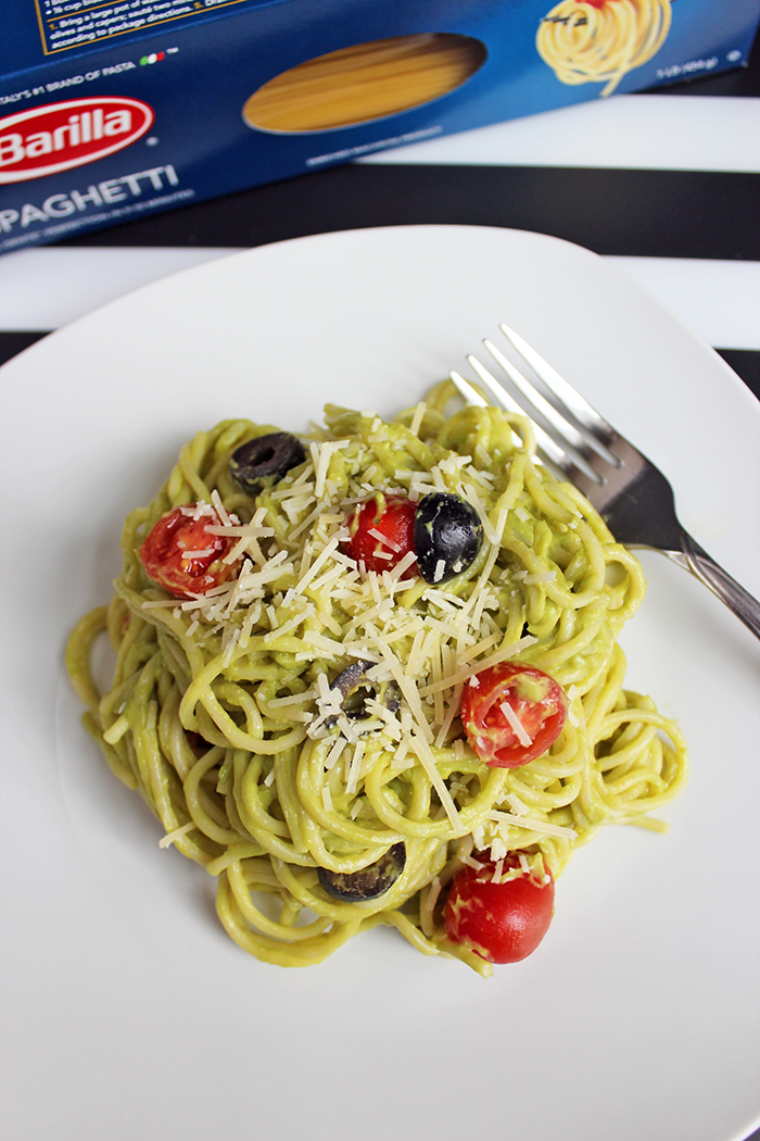 Barilla® Spaghetti con guacamole (palta) Barilla® Spaghetti con guacamole (palta)