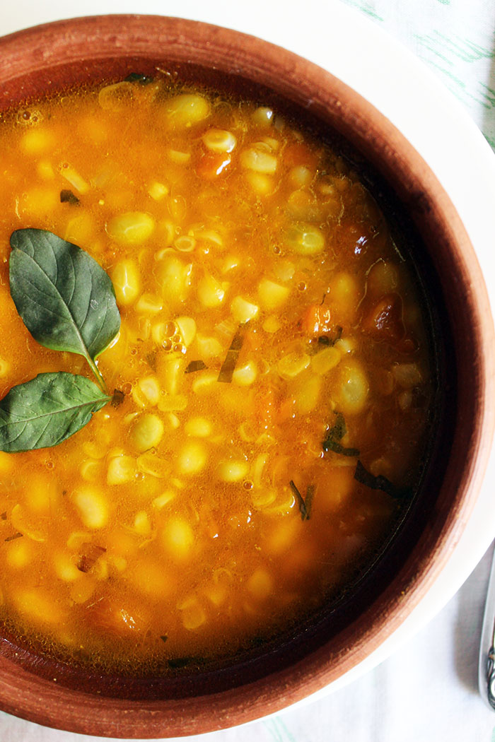 Porotos granados con pilco Porotos granados con pilco