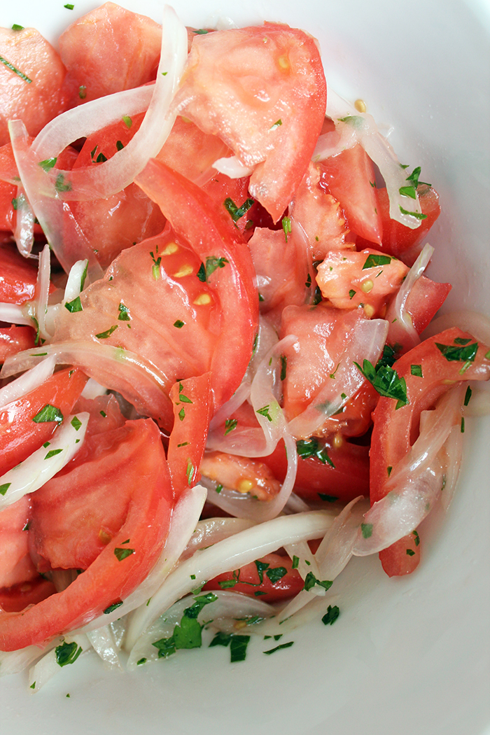 Ensalada a la chilena Ensalada a la chilena