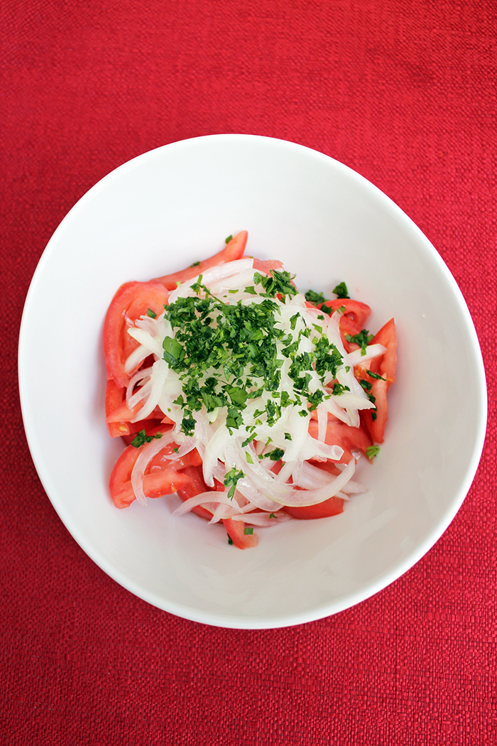 Ensalada a la chilena Ensalada a la chilena