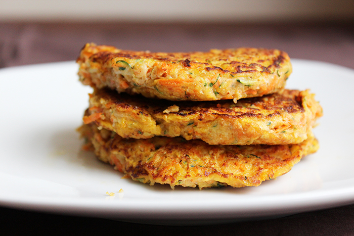 Croquetas de zanahorias y zapallo italiano Croquetas de zanahorias y zapallo italiano