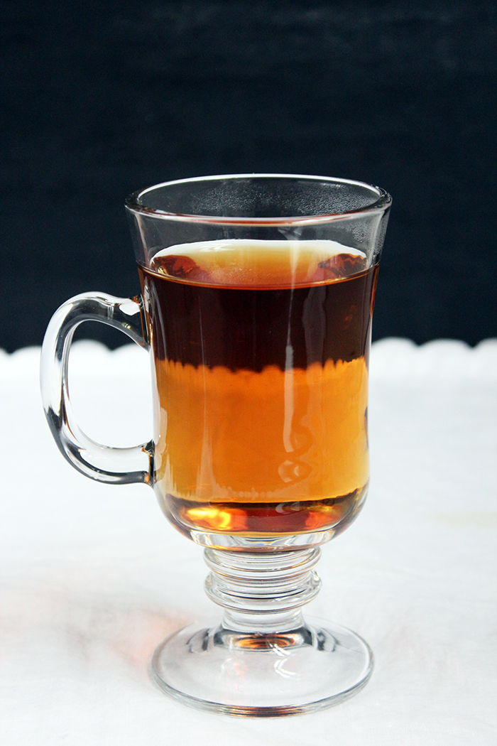 Té con canela, limón y naranja Té con canela, limón y naranja