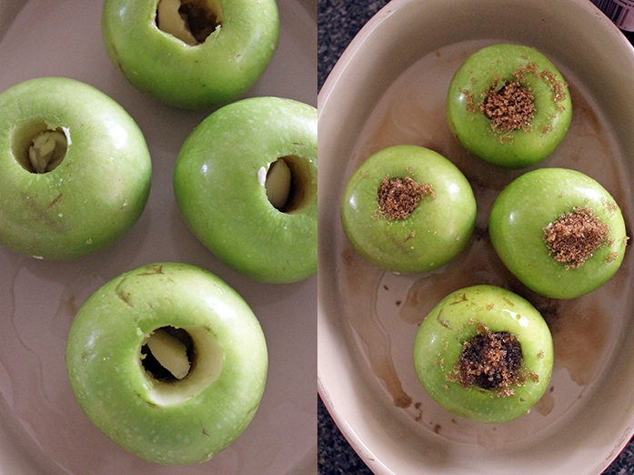 Manzanas asadas Manzanas asadas