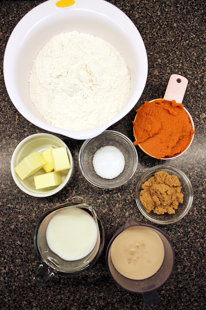 Pancitos de zapallo - Ingredientes Pancitos de zapallo - Ingredientes