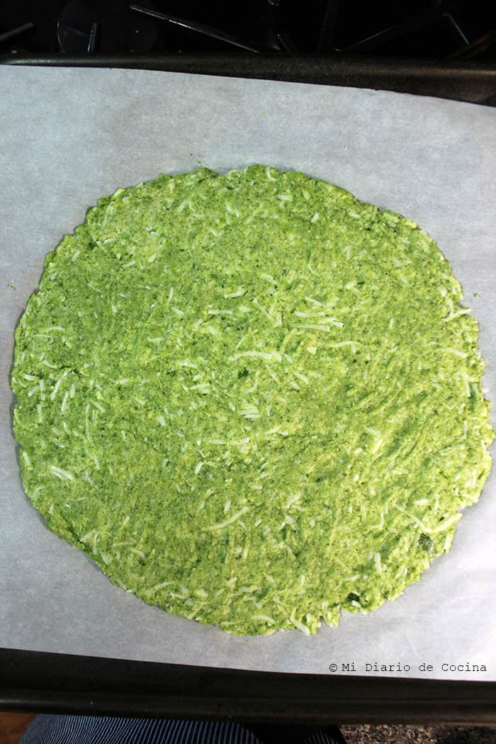 Pizza con base de zapallo italiano - Base Pizza con base de zapallo italiano - Base