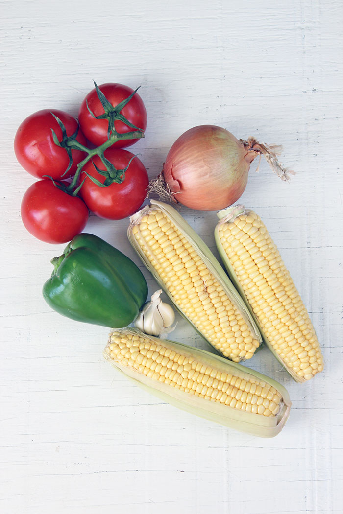 Verduras para preparar Tomaticán Verduras para preparar Tomaticán