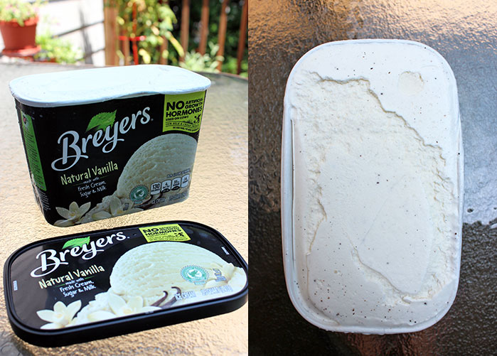 Helado de vainilla de Breyers Helado de vainilla de Breyers