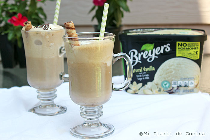 Café helado de vainilla Café helado de vainilla