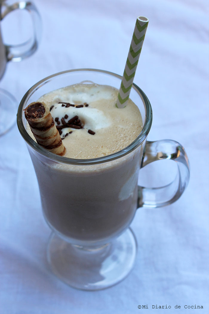 Café helado de vainilla Café helado de vainilla