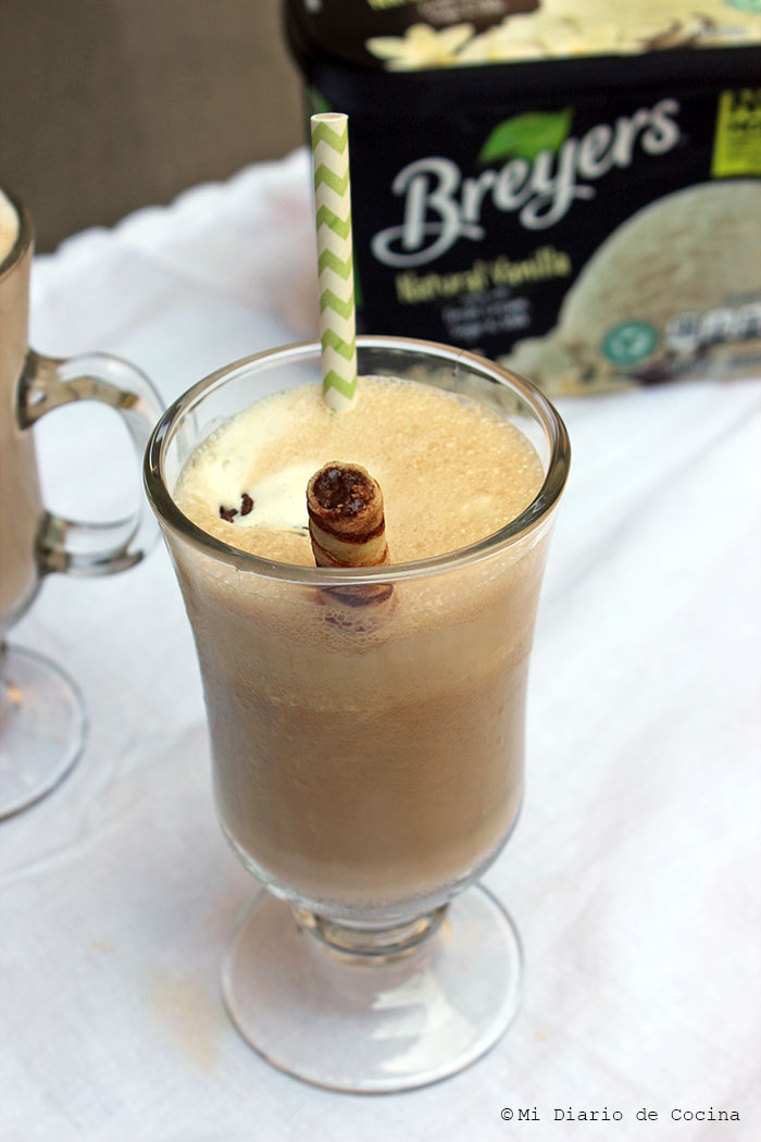 Café helado de vainilla Café helado de vainilla