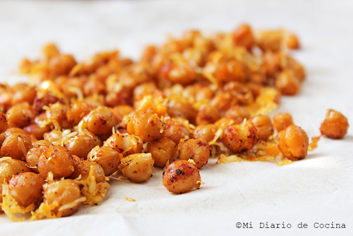 Garbanzos al horno Garbanzos al horno