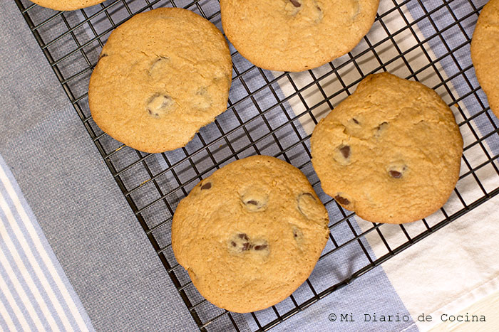 Galletas con chips de chocolate