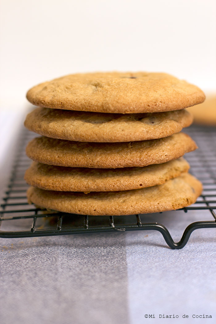 Galletas con chips de chocolate sin gluten Galletas con chips de chocolate sin gluten