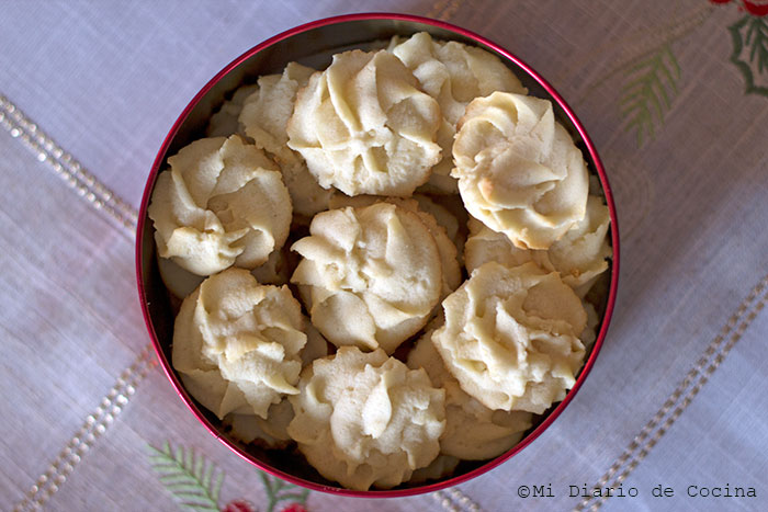 Galletas navideñas de vainilla Galletas navideñas de vainilla