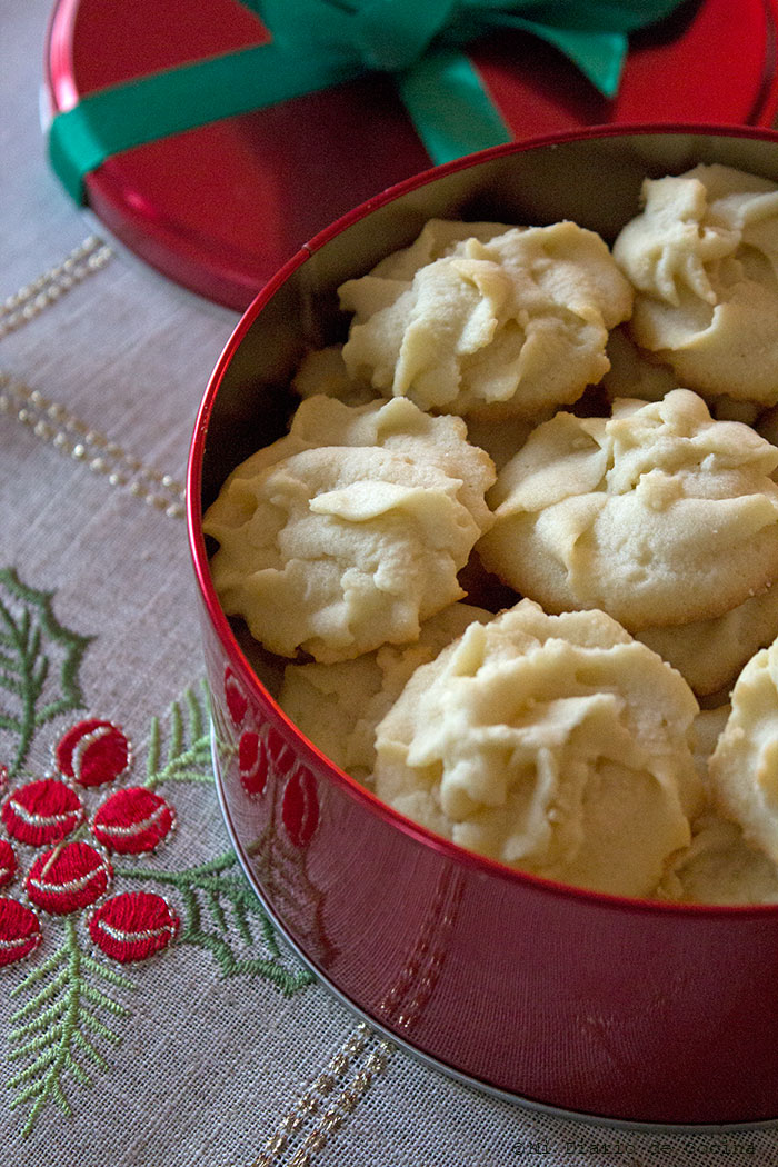 Galletas navideñas de vainilla Galletas navideñas de vainilla