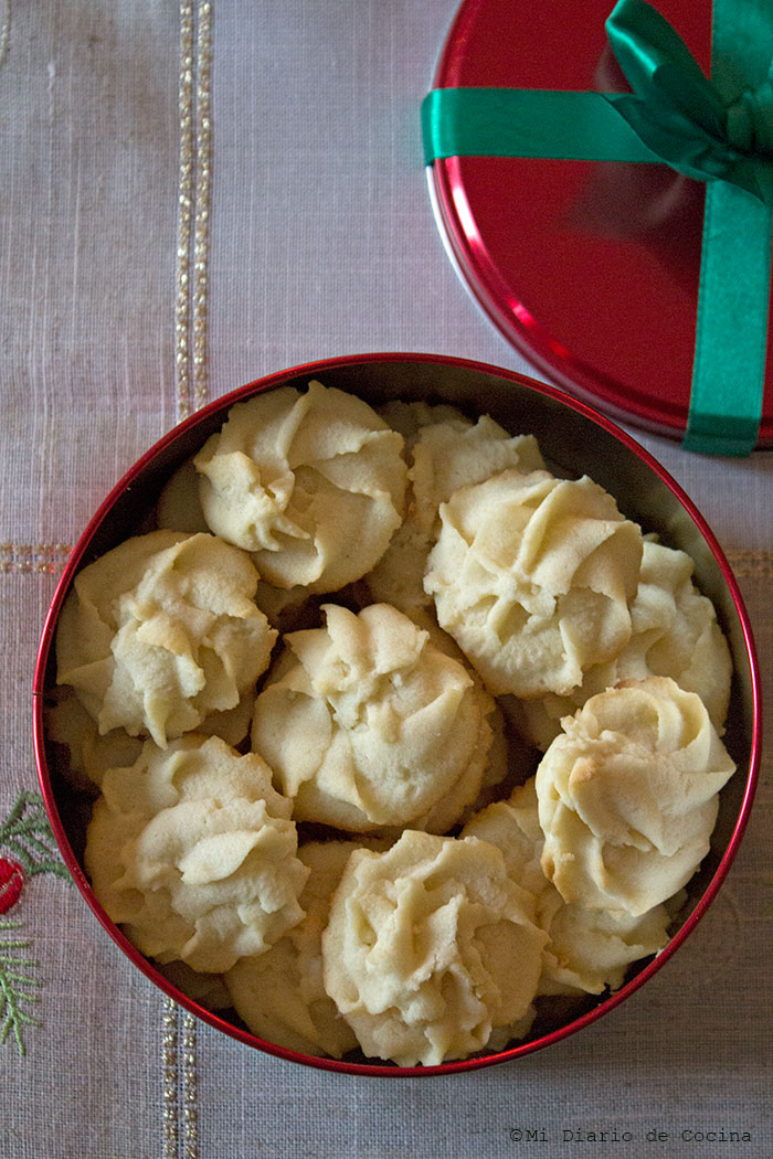 Galletas navideñas de vainilla Galletas navideñas de vainilla