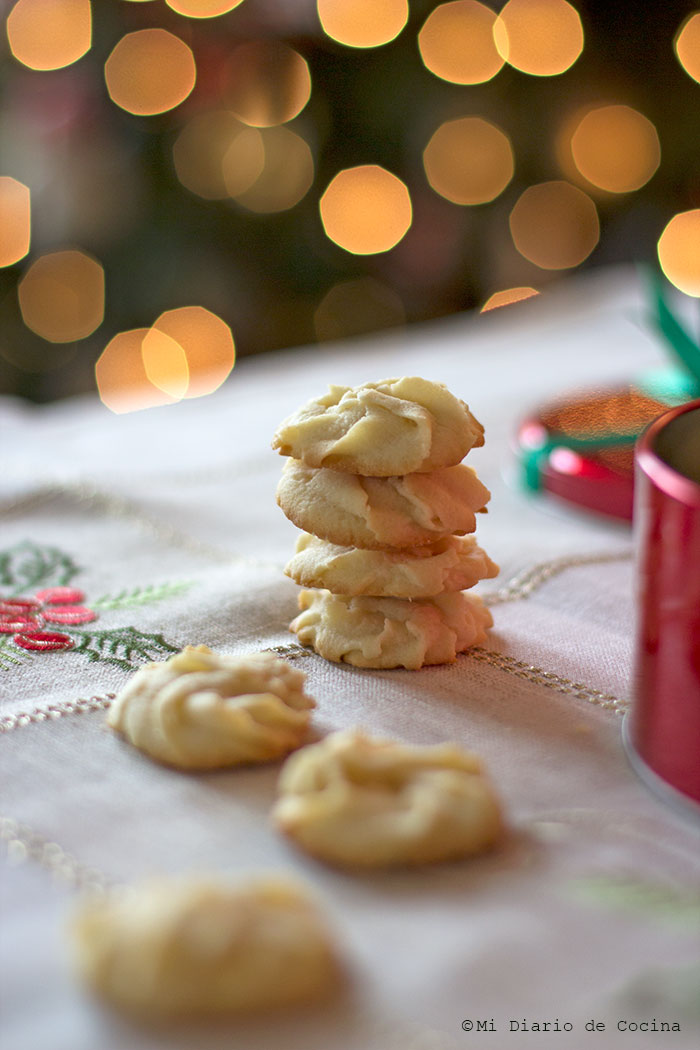Galletas navideñas de vainilla Galletas navideñas de vainilla