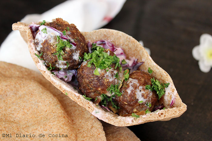 Pan pita integral Pan pita integral