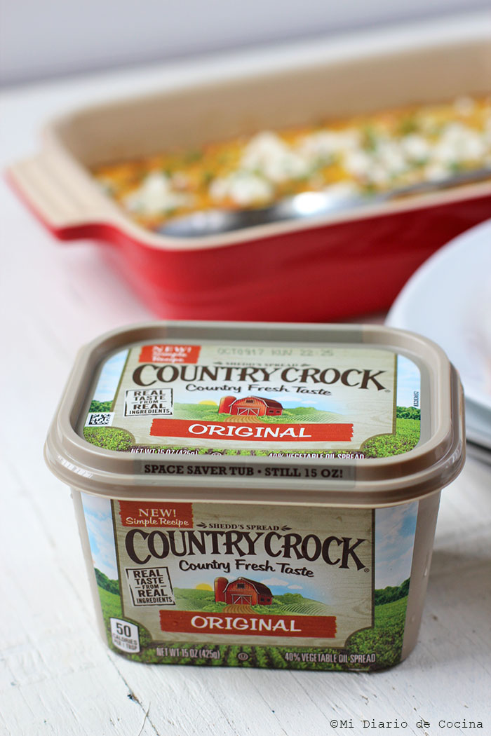 Huevos horneados con vegetales - Country Crock Huevos horneados con vegetales - Country Crock