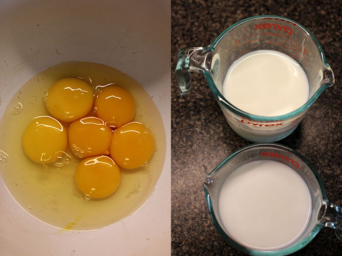 Flan de piña y coco - Preparación Flan de piña y coco - Preparación