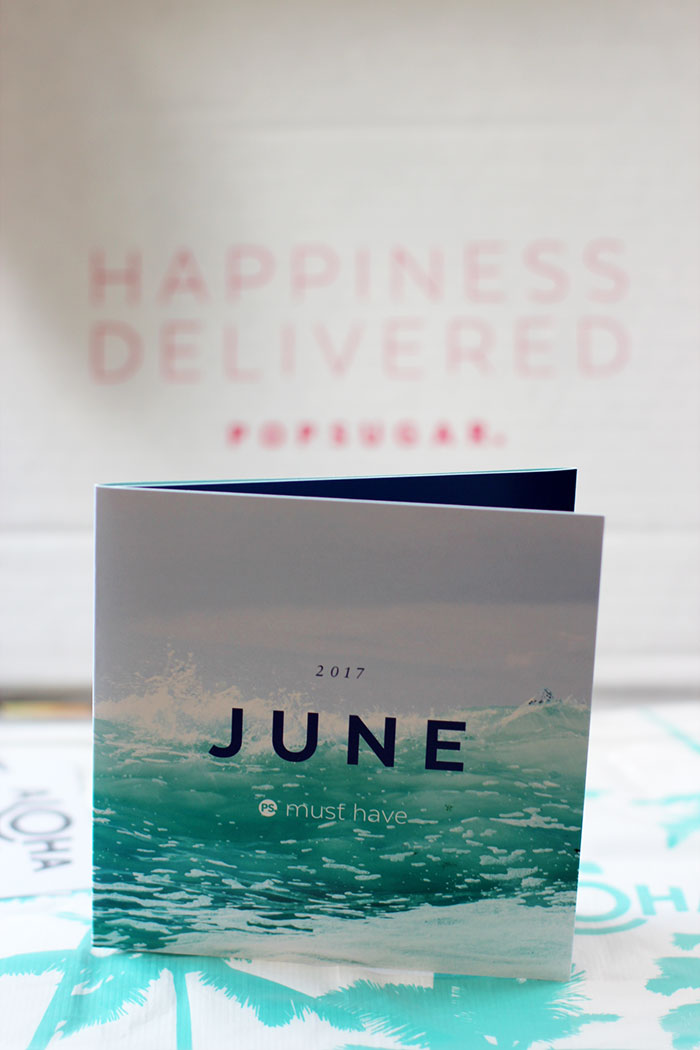 POPSUGAR #MUSTHAVEBOX JUNIO 2017 POPSUGAR #MUSTHAVEBOX JUNIO 2017