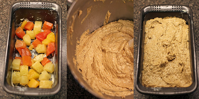 Pastel de almendras y frutas sin gluten Pastel de almendras y frutas sin gluten