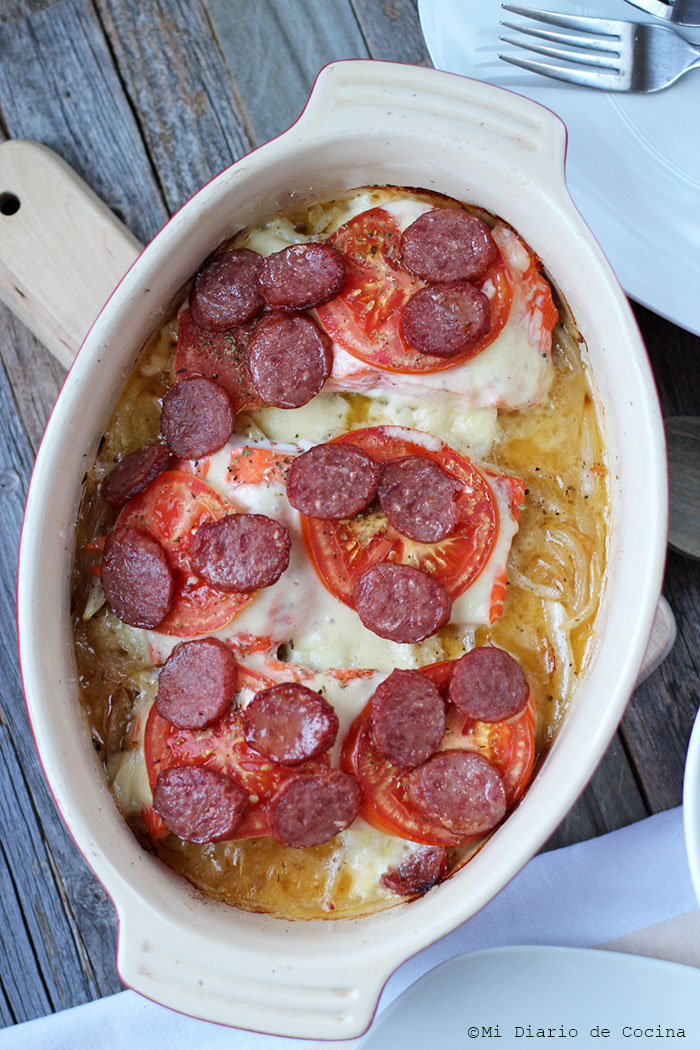 Cancato de salmón - Preparación Cancato de salmón - Preparación