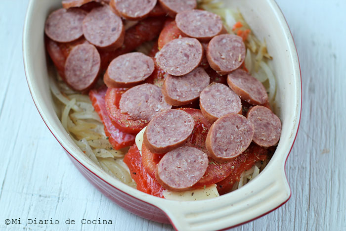 Cancato de salmón - Preparación Cancato de salmón - Preparación