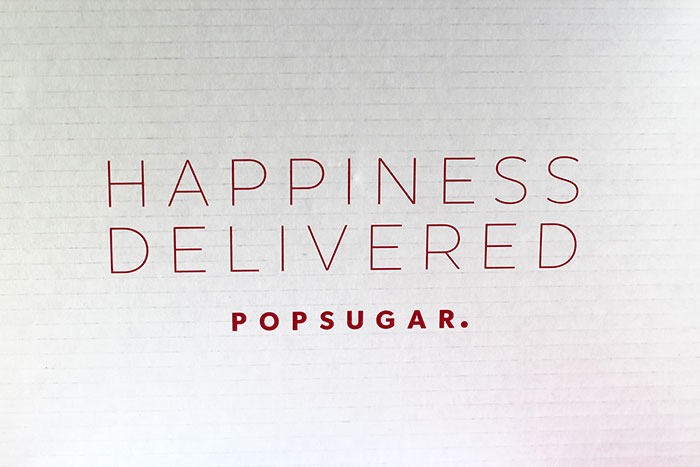 POPSUGAR #MUSTHAVEBOX AGOSTO 2017 POPSUGAR #MUSTHAVEBOX AGOSTO 2017