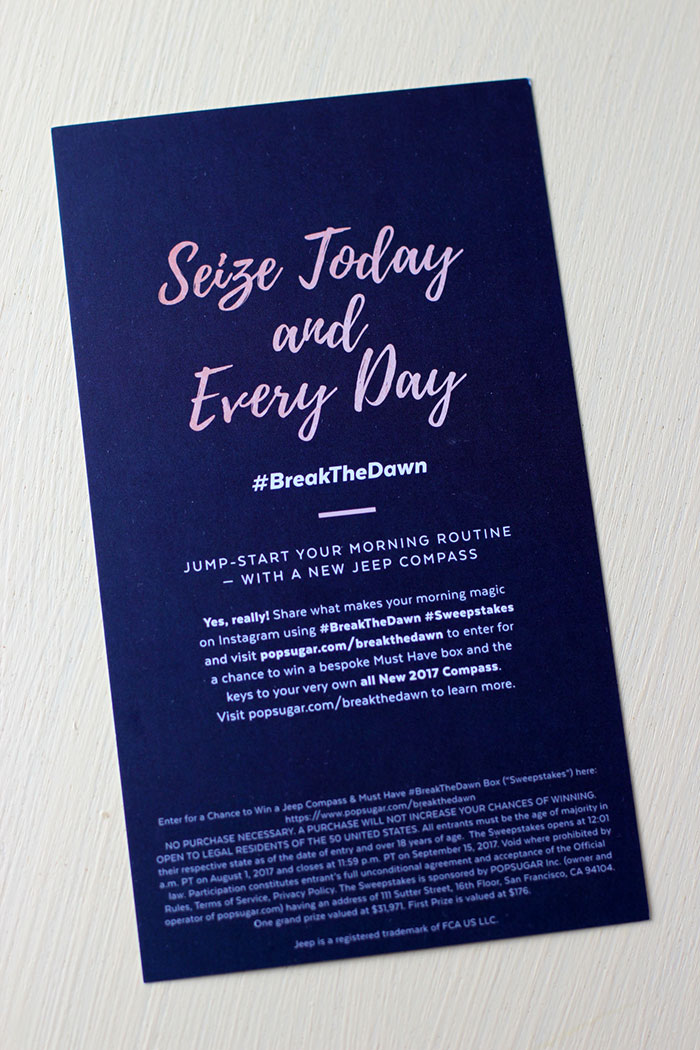 POPSUGAR #MUSTHAVEBOX AGOSTO 2017 - Sorteo de JEEP POPSUGAR #MUSTHAVEBOX AGOSTO 2017 - Sorteo de JEEP