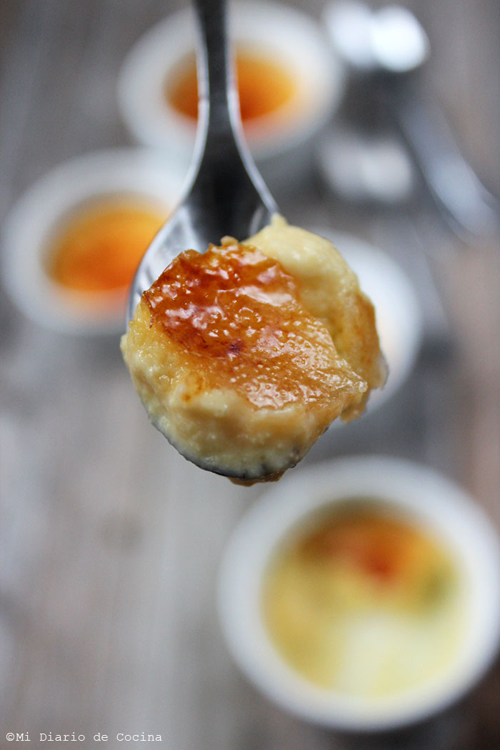 Crème brûlée de maracuya Crème brûlée de maracuya