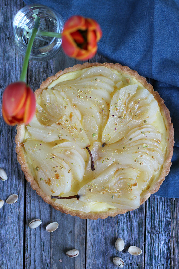 Tarta de pera