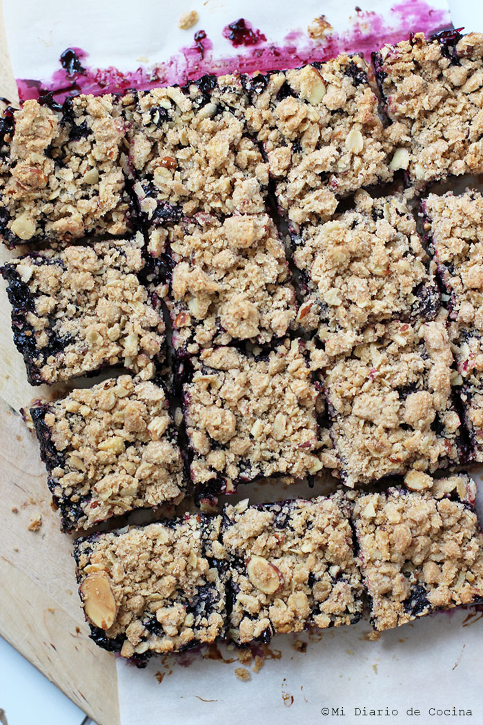 Barritas de arándanos Barritas de arándanos