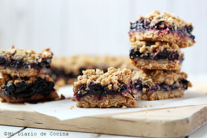 Barritas de arándanos Barritas de arándanos