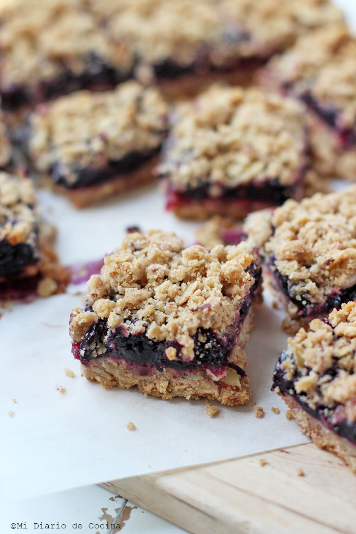 Barritas de arándanos Barritas de arándanos
