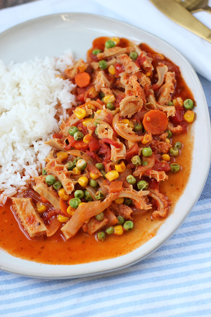 Guatitas a la jardinera (Pancita de res) Guatitas a la jardinera (Pancita de res)