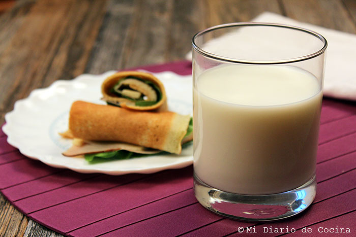 Panqueques integrales con leche Panqueques integrales con leche