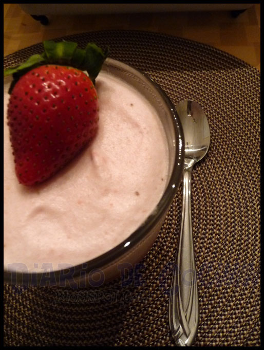 Suflé de frutillas Suflé de frutillas