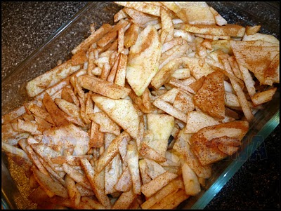 Crumble de manzana - Preparación Crumble de manzana - Preparación